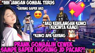 PRANK GLOBAL GOMBALIN CEWEK-CEWEK SAMPE BAPER LANGSUNG JADI PACAR?!! - FREE FIRE