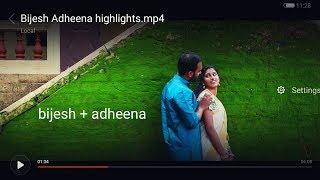 Kerala traditional hindu wedding highlights bijesh & adheena