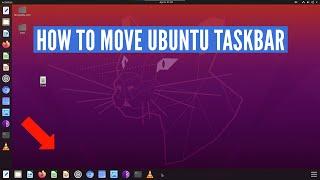 How to move dock to bottom in Ubuntu 20.04 | How to move taskbar in Ubuntu 20.04