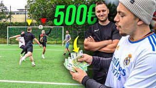 ULTIMATIVE 500€ FUßBALL CHALLENGE mit der MANNSCHAFT!