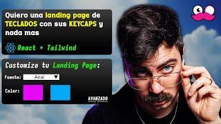 Como crear una landing page con inteligencia artificial en minutos #programacion