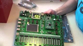 mikroElektronika products unboxing - Stellaris ARM development boards