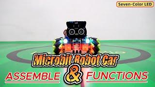 KEYESTUDIO 丨 How to Build an Epic Microbit 4WD Mecanum Robot Car？