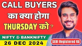 Nifty and BankNifty Prediction Thursday Expiry, 26 Dec 2024 |  Hero Zero Strategy | Rishi Money