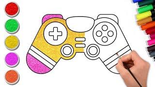 Easy Steps: Video Game Controller Drawing | How to Draw | Chiki Doodle