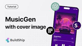 AI Generated Music with Song Cover Image, NO CODE needed