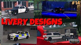 Epic LIVERY DESIGNS for Emergency Response Liberty County Roblox! #14