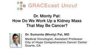 GRACEcastUC-030_Kidney_Dr. Monty Pal: How Do We Work Up a Kidney Mass That May Be Cancer?