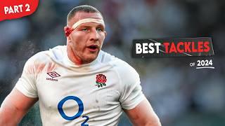 The BEST Tackles in Rugby in 2024! | Part Two