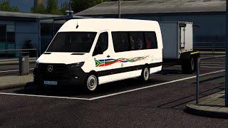 Mercedes Sprinter CDI 519 | KwaZulu-Natal Private Charter | Passenger Transportation 1.48 |ETS2