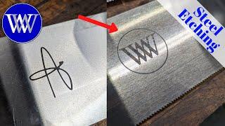 How To Etch in Steel With Stuff You Already Have Electro Etch