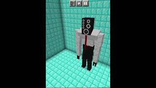 Parasitic Skibidi Toilet Infected The Big Speakerman in Minecraft #shorts