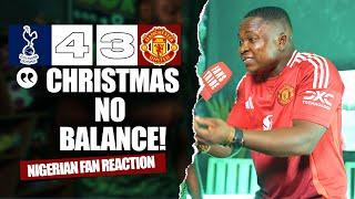 TOTTENHAM 4-3 MANCHESTER UNITED  ( Henry - NIGERIAN FAN REACTION) EFL CUP - 2024-2025 HIGHLIGHTS