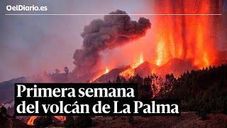  Cronología del volcán de La Palma: así ha sido la primera semana de erupciones