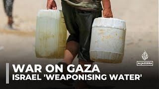 HRW says Israel depriving Palestinians of water, in an ‘act of genocide’