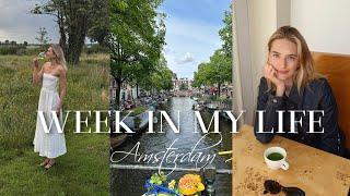A Week in My Life | VLOG | Amsterdam, Shopping & Cooking