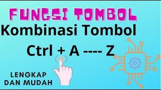 Tutorial Ms.Word Fungsi Kombinasi Tombol Ctrl + A-Z