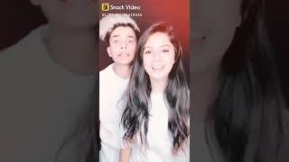 Princess arishfa and prince lucky video on snack video #snack video#snack video ad#lucky anf arishfa