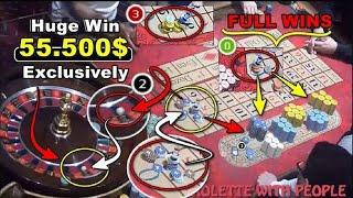 LIVE ROULETTE |Exclusive FULL WINS Huge win at Las Vegas Casino  Crazy lucky boy2024/06/28