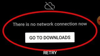 Youtube Music Fix There is no network connection now Retry Problem Solve In Yt Music