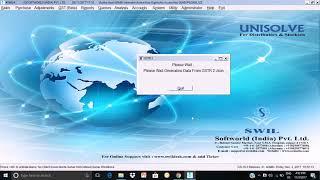 Unisolve Generate GSTR2 and Upload