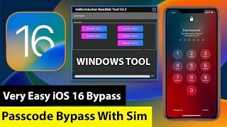 iPhone 8/8Plus/X Passcode iOS 16.2 Bypass Network Working