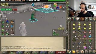 The Ahrim's Set is Buffed They Said... | PKing on a Viewer's Unique Account