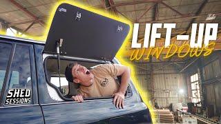 80 Series Landcruiser Lift-up Windows - Easier Cargo Access