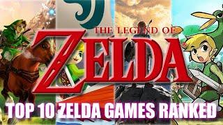 Top 10 Legend of Zelda Games Ranked