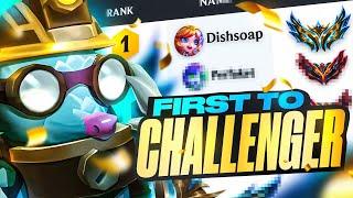 World First to Hit Challenger! Rank 1 Global | TFT Set 11