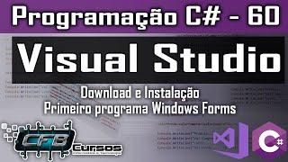 Visual Studio 2019 - Aula 1 - Curso Programação Completo C# - Aula 60