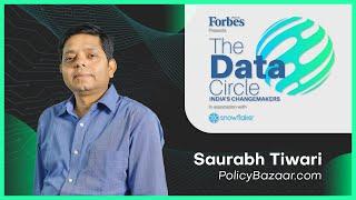 Forbes India presents 'The Data Circle' in association with Snowflake | Saurabh Tiwari PolicyBazaar