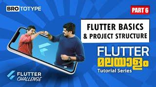 Part 6 | Flutter Basics & Project Structure | Flutter Malayalam Tutorial Series