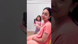 Kid pranks mom 