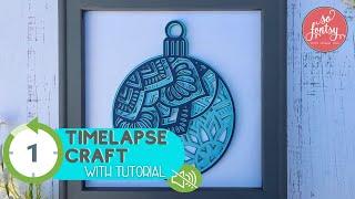  How to Assemble 3D Layered Paper Mandalas (Timelapse with Tutorial)