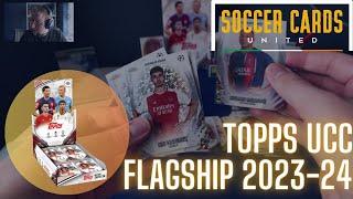 2023-24 Topps UEFA Club Competitions Flagship Box Opening and Review | PSV Rookie Auto Hit!