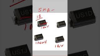 smd zener diode code list|smd diode|us1m,us1j,us1g,us1d| #ytshorts #electroniccomponent