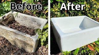 #5 Restoring an Old Sink and Financing my DIY Tiny House