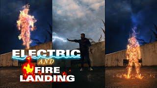 How To Edit Fire Landing And Electric In CAPCUT | Vfx Edit | Video Editing Tutorial