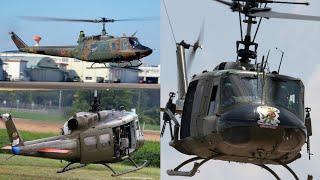 20+ Minutes of The most iconic helicopter UH-1 Huey