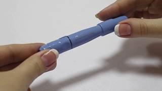 Ручка для прокалывания пальца «Сателлит» (инструкция)