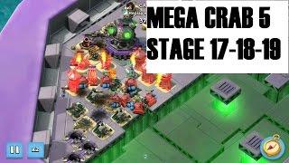 Boom Beach - Mega Crab 5 - Stage 17-18-19