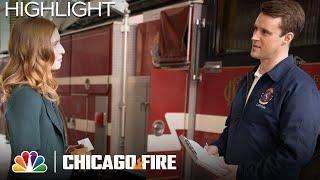 Brett Notices Casey Take a Woman's Number - Chicago Fire