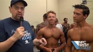 LT Gets Lowdown on Teen Classic Physique Dynamic Duo at the 2018 NPC West Coast Classic