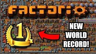 100% Factorio World Record - All achievements in the game in 4:15:07. World first 4:15:xx