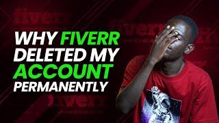 FIVERR PERMANENTLY DISABLED MY LEVEL 2 ACCOUNT FOR DOING THIS.......