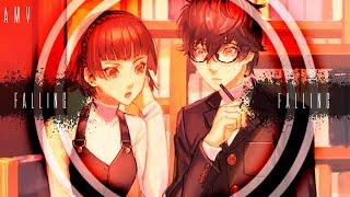 🃏Persona 5 AMV (Joker And Makoto) = Falling🃏