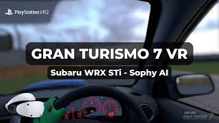 Gran Turismo 7 VR + Logitech G Pro Direct Drive Wheel Gameplay - Sophy AI Race @ Tsukuba Circuit