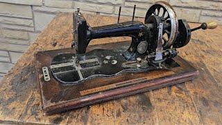 Мало кто знает секрет старой швейной машинки. Отличная идея своими руками.