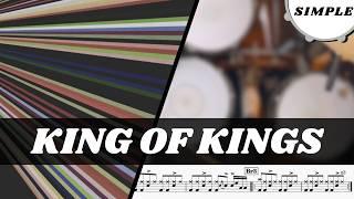 Simple Drums of King of Kings by Hillsong